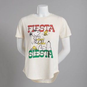Peanuts Snoopy Fiesta Til Siesta Tee Size Medium